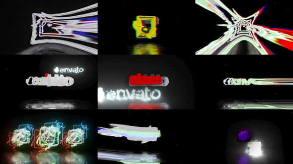 Glitch Logo - VideoHive 34802241