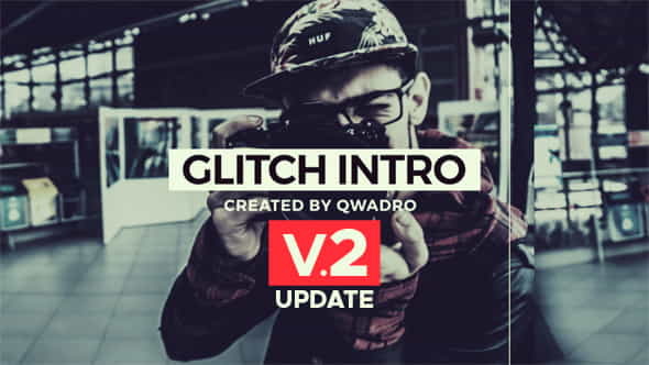 Modern Glitch Intro - VideoHive 19336232