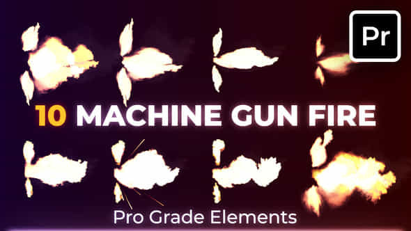 Muzzle Flashes - VideoHive 46232712