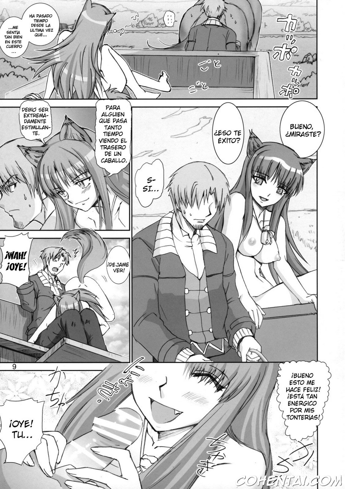 Wolf Road (Ookami to Koushinryou) xxx comics manga porno doujin hentai español sexo 