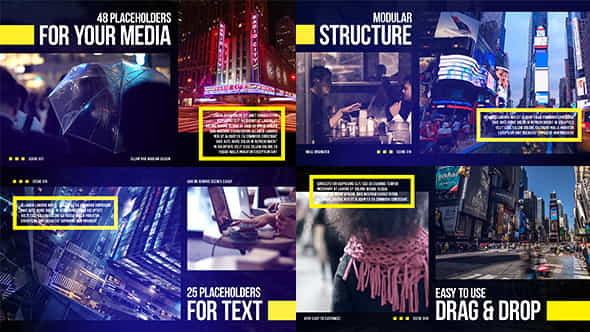 Big City Slides | Abstract - VideoHive 12842487