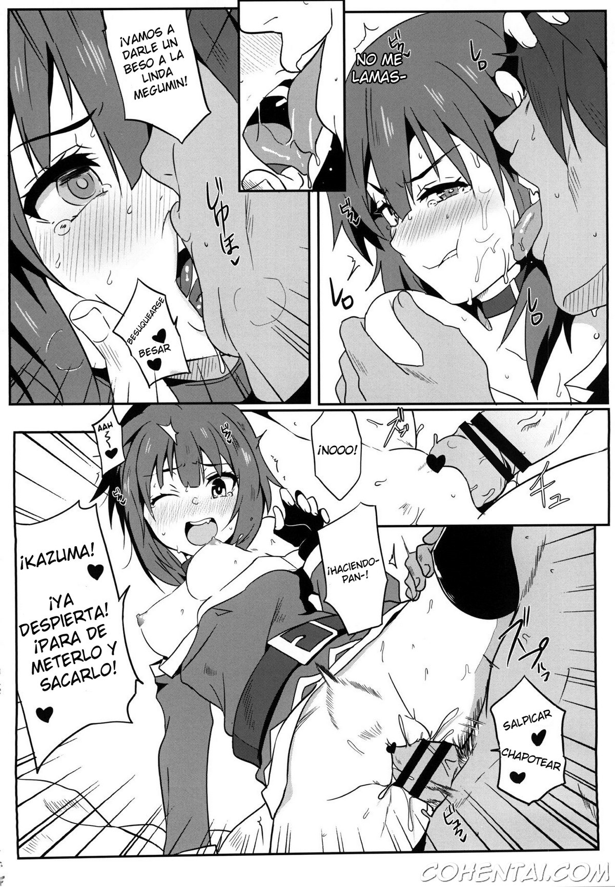 Megumin ni Kareina Shasei o! 4 (Kono Subarashii Sekai ni Syukufuku o!) xxx comics manga porno doujin hentai español sexo 