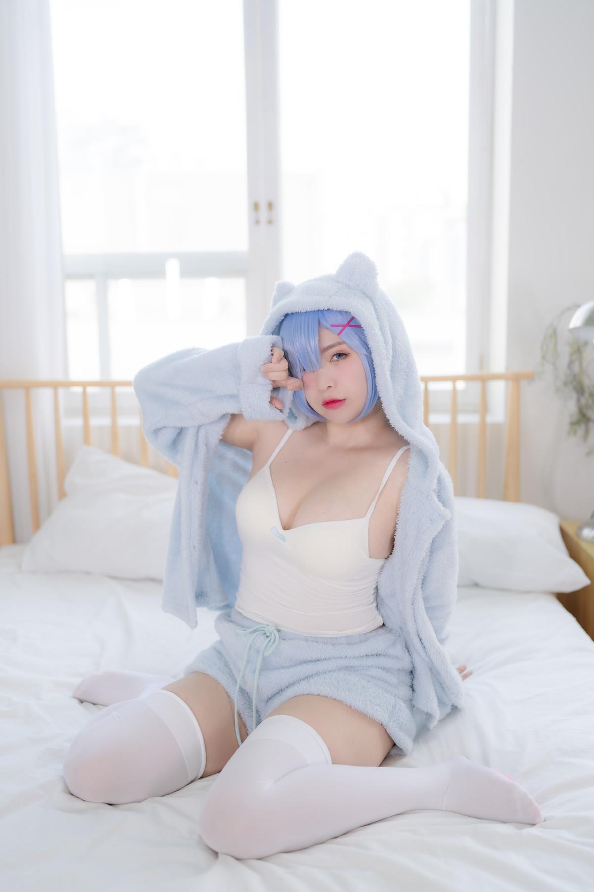 Cosplay Yuna 유나 Remレム ReZero(2)