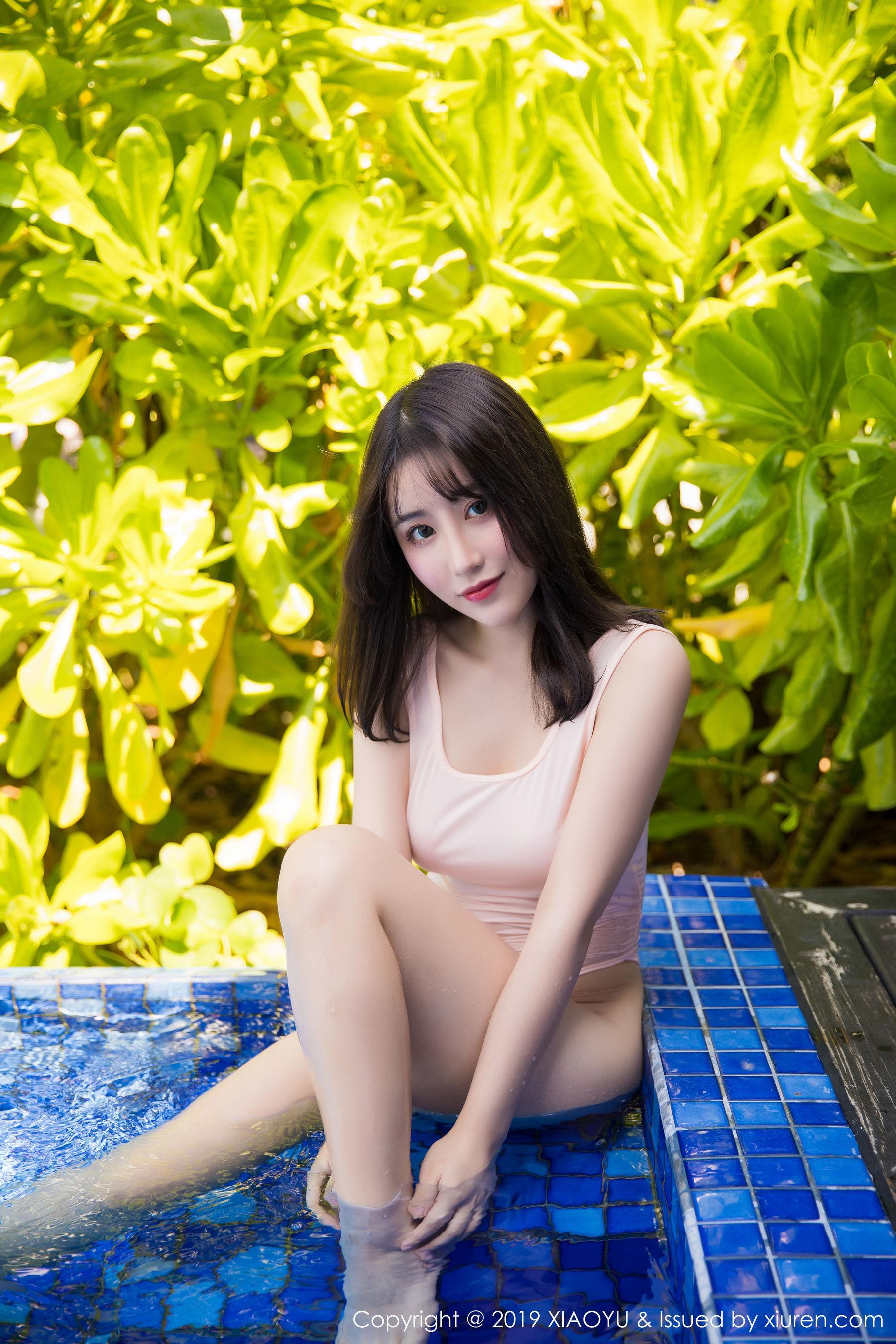 绯月樱-Cherry《户外美臀到漓尽致的浴室湿身系列》 [语画界XIAOYU] Vol.155 写真集(31)