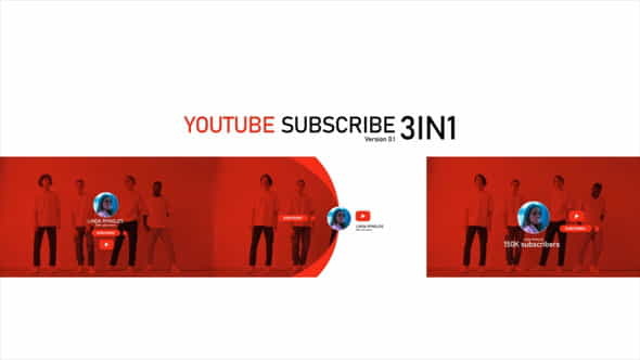 Youtube Subscribe - VideoHive 35064266