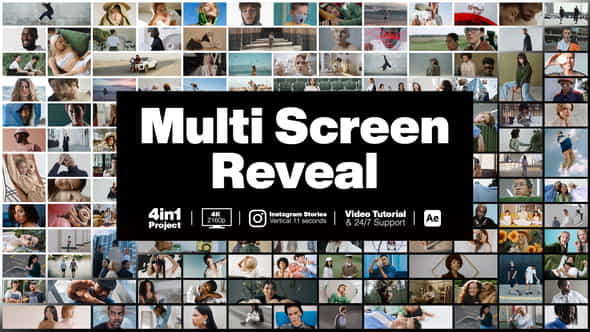 Multi Screen Reveal - VideoHive 35018770