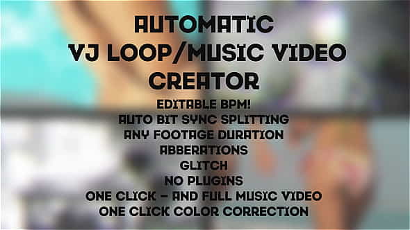 Automatic MusicVJ Loop - VideoHive 12855840