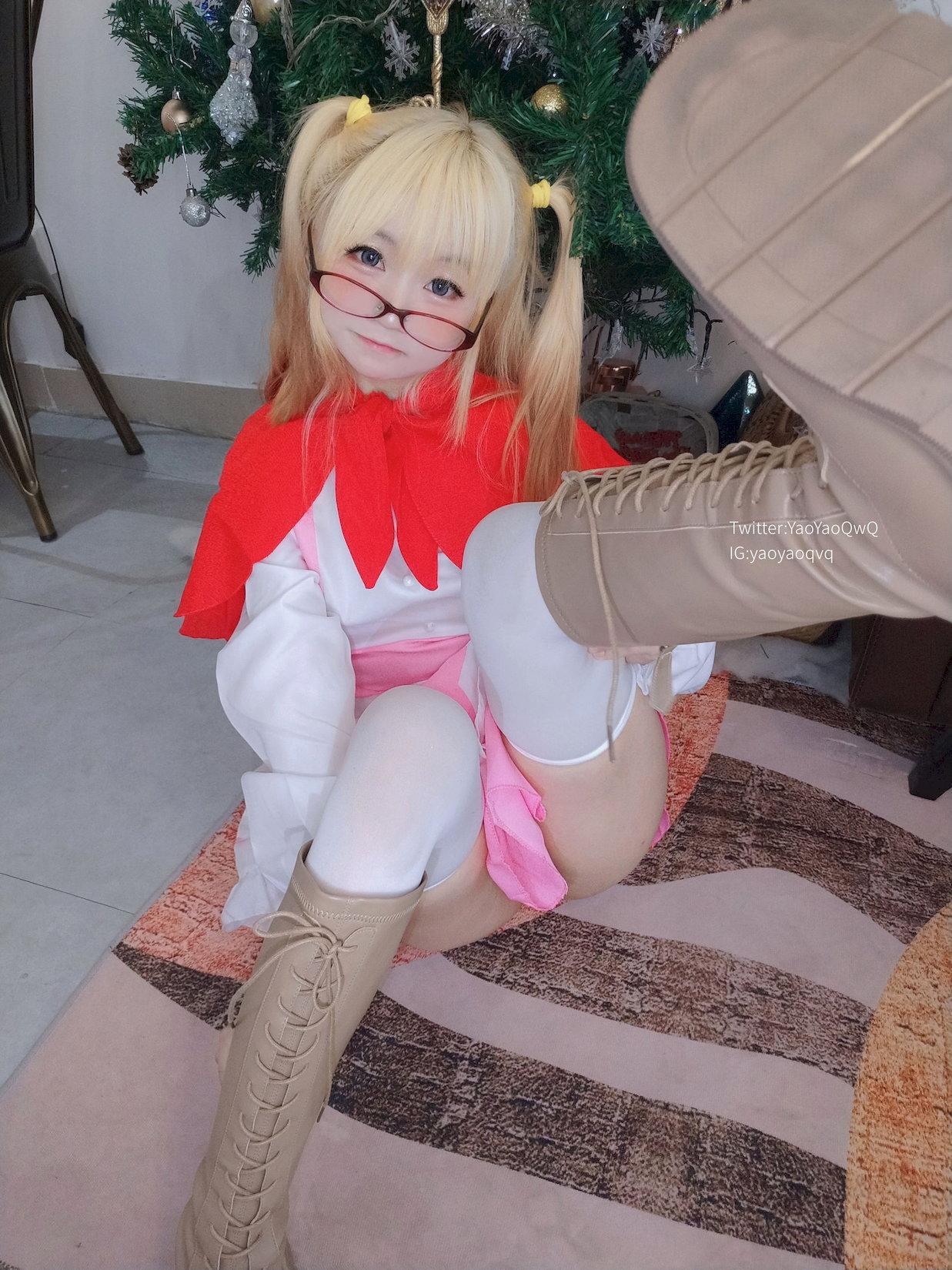 [福利女神cosplay] 萌妹子Coser摇摇乐yoyo fantia 12月会员合集 女仆系列/66P(13)