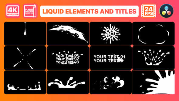 Liquid Elements - VideoHive 34341136