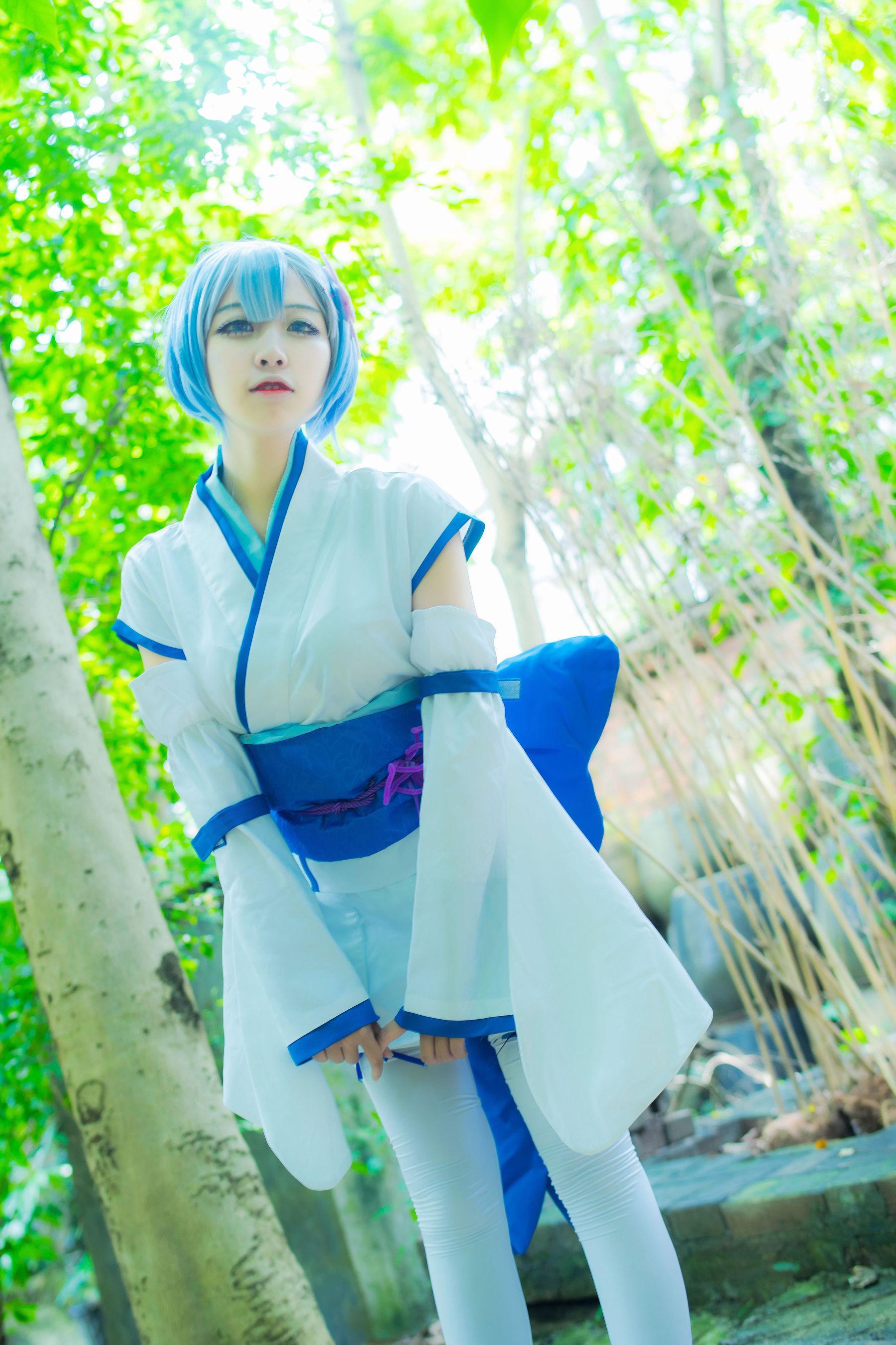 [Cosplay] 二佐Nisa – 蕾姆幼年(6)