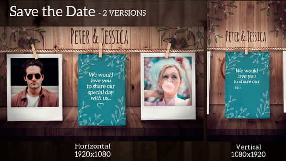 Sweet Save the Date - VideoHive 21756274