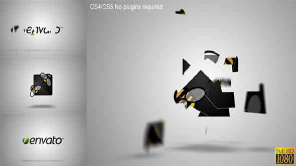 Pieces Logo Formation - VideoHive 1980942