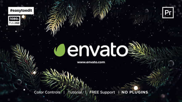 Christmas Logo Opener - VideoHive 35221065