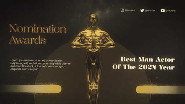 Award Nomination - VideoHive 51079517
