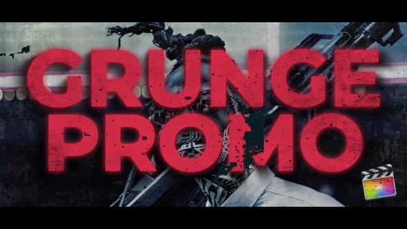 Grunge Neon Promo - VideoHive 27405354