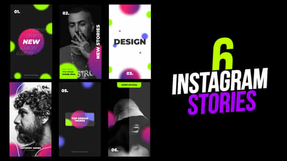 6 Abstract Gradient - VideoHive 44411415