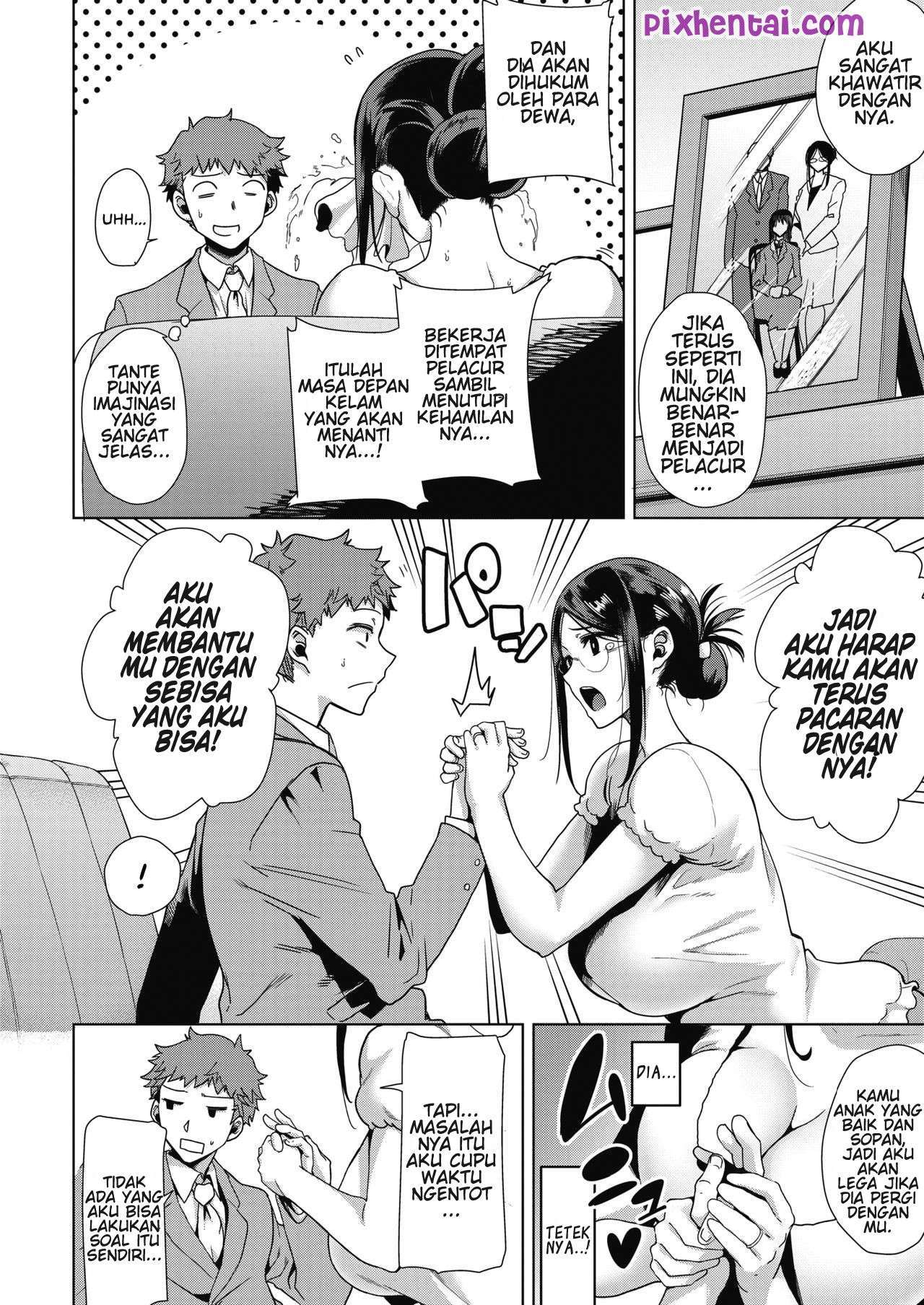 Komik Hentai Mom's the Substitute : Belajar Sex dengan Ibunya Pacar Manga XXX Porn Doujin Sex Bokep 04