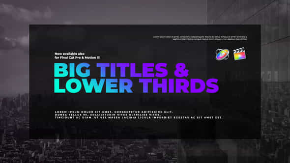 Corporate Big Titles - VideoHive 34567171