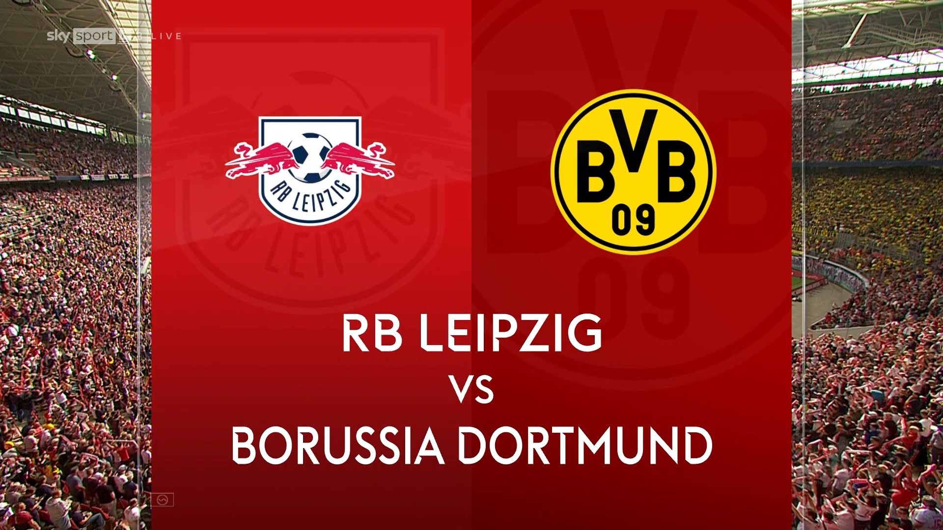 RB Leipzig gegen Dortmund