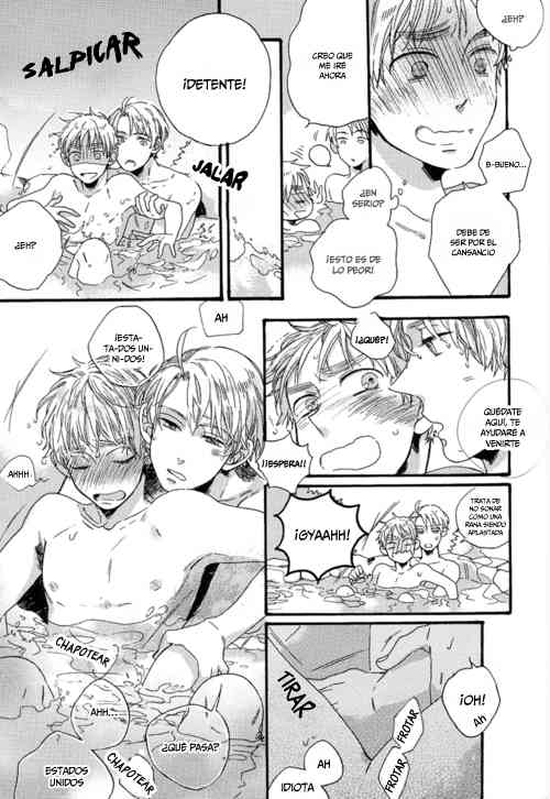 Doujinshi Hetalia-Let's go to onsen Chapter-1 - 14