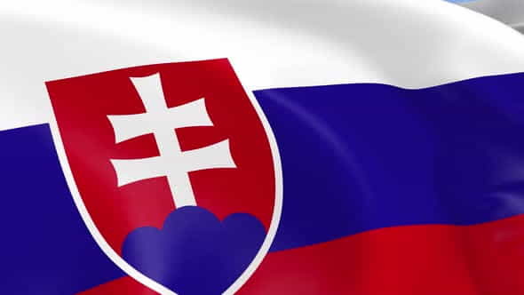 Slovakia Flag - VideoHive 23873623