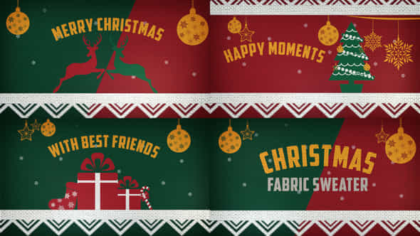 Christmas on Fabric - VideoHive 42162817