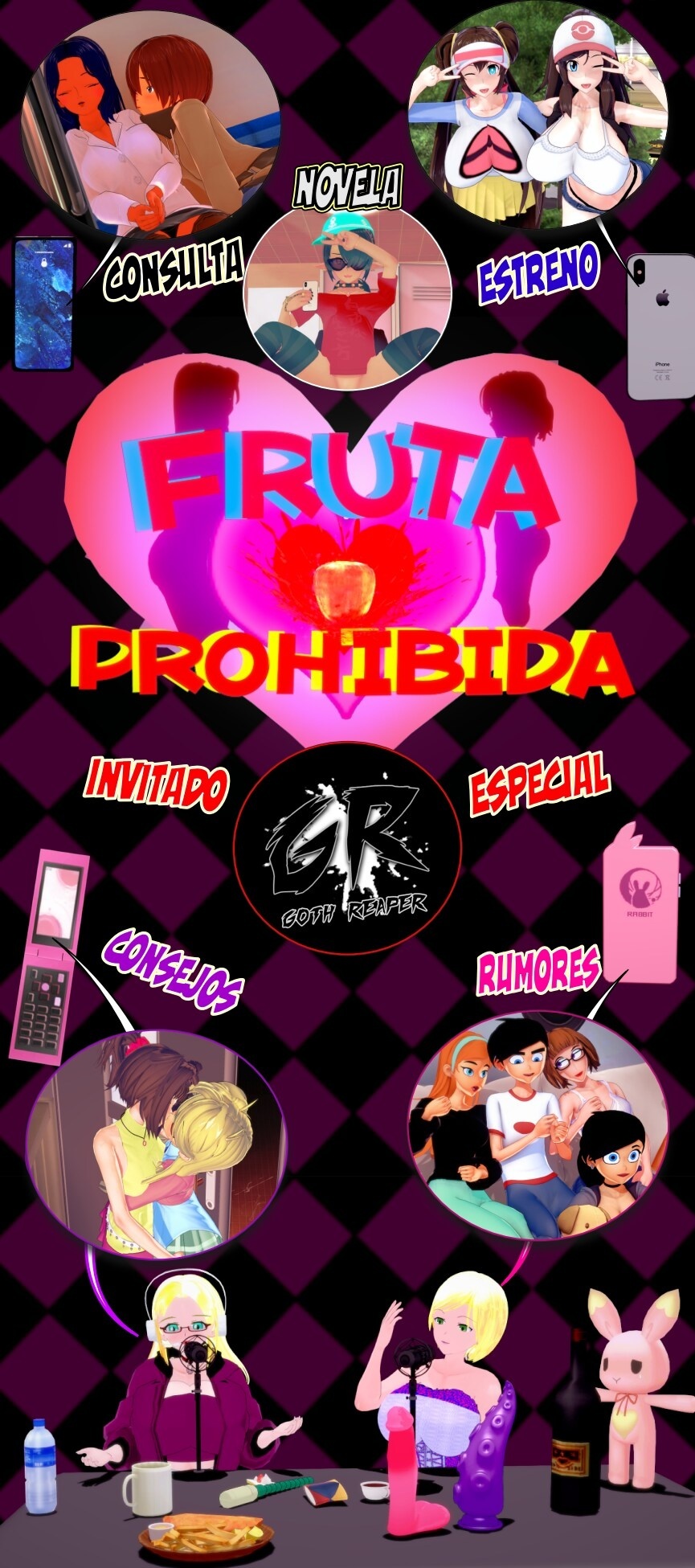 &#91;darckanllel&#93; Radio Fruta Prohibida #1 (Comic XXX) - 0