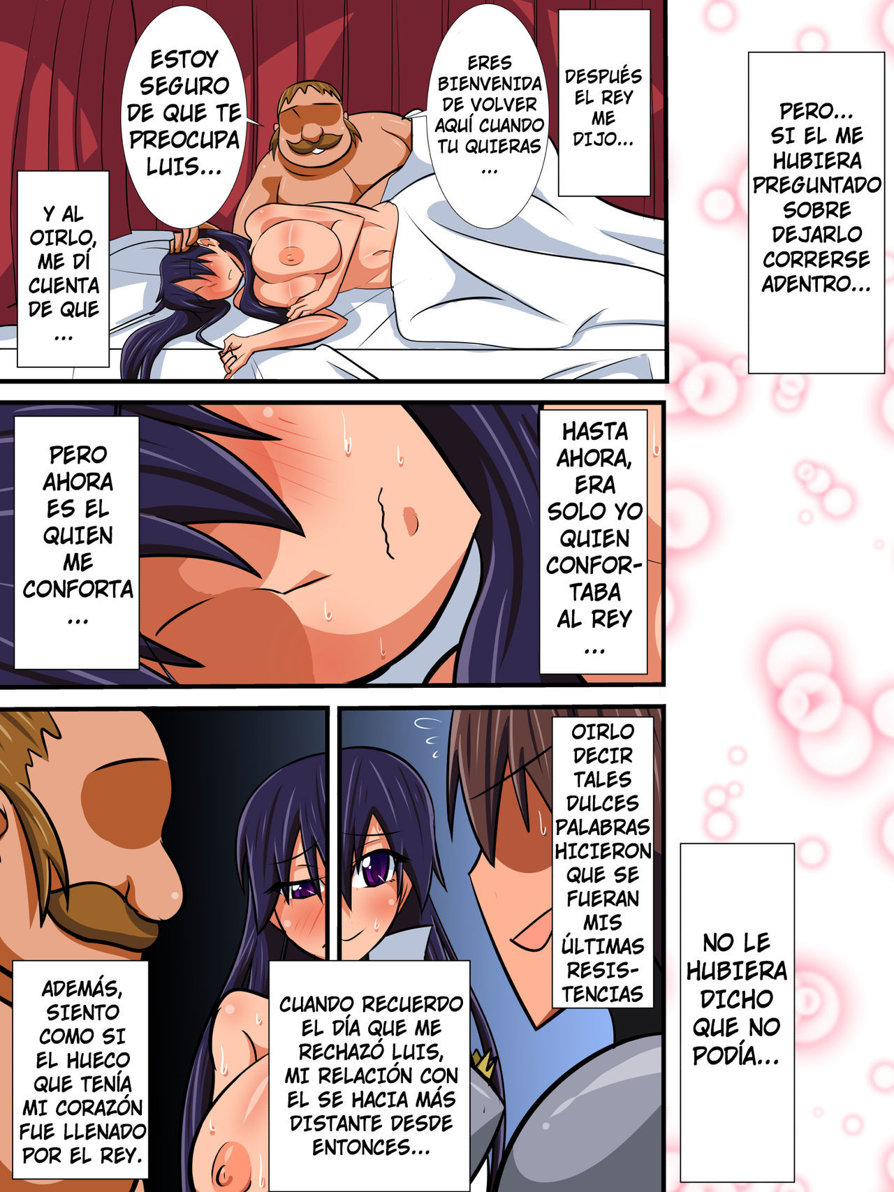 [Haneinu] Osananajimi no Onna Kishi ga Oujo ni Naru Made Kouhen [Spanish] [Yumrod]