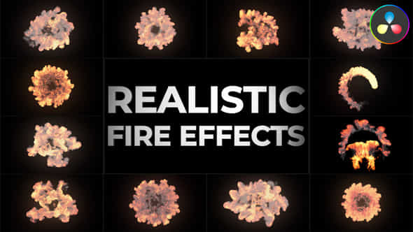 Realistic Fire Effects - VideoHive 47058291