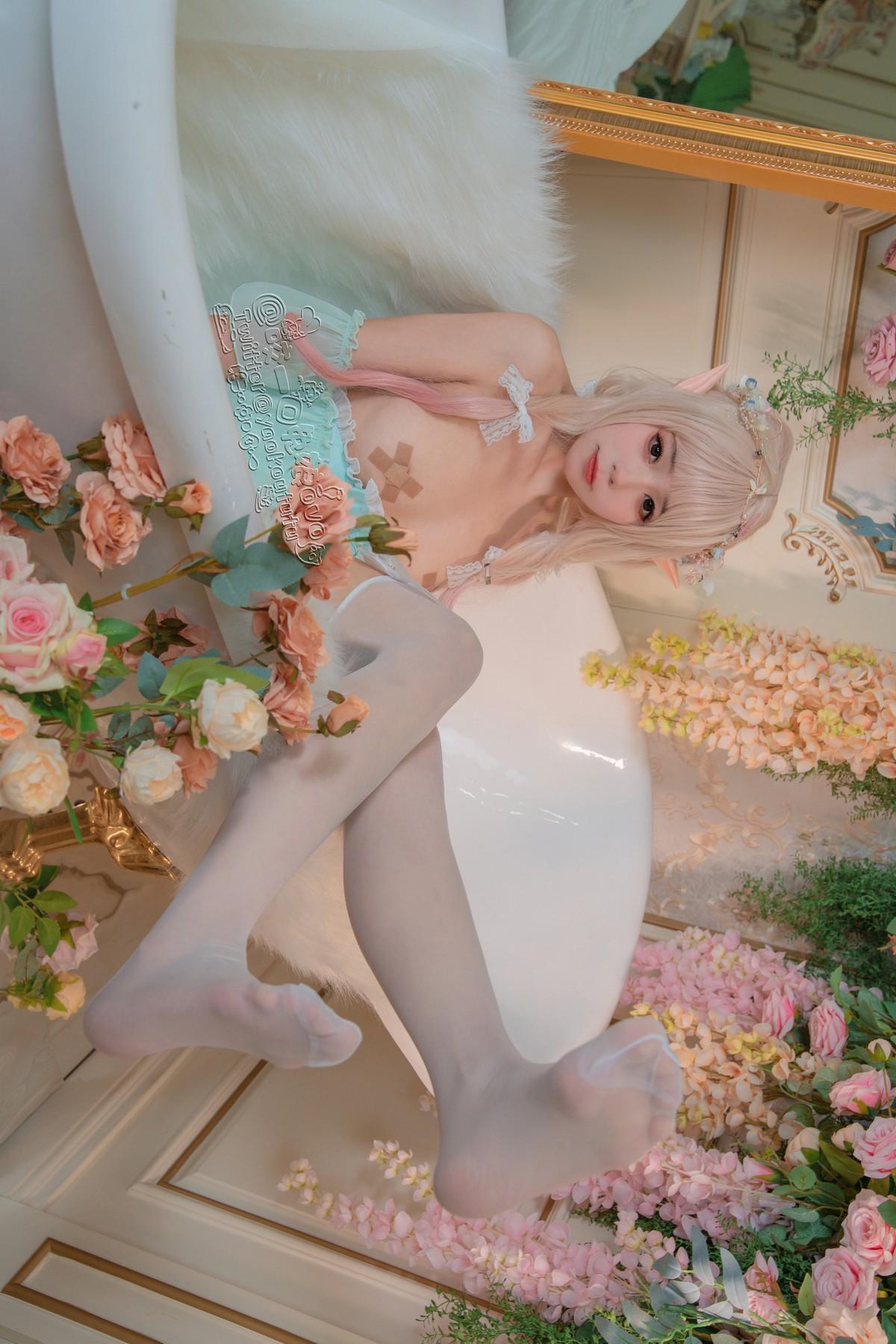 Cosplay 黏黏团子兔 豌豆公主的秘密花房(39)