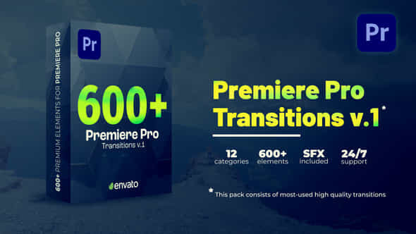 Transitions | Premiere - VideoHive 40128607
