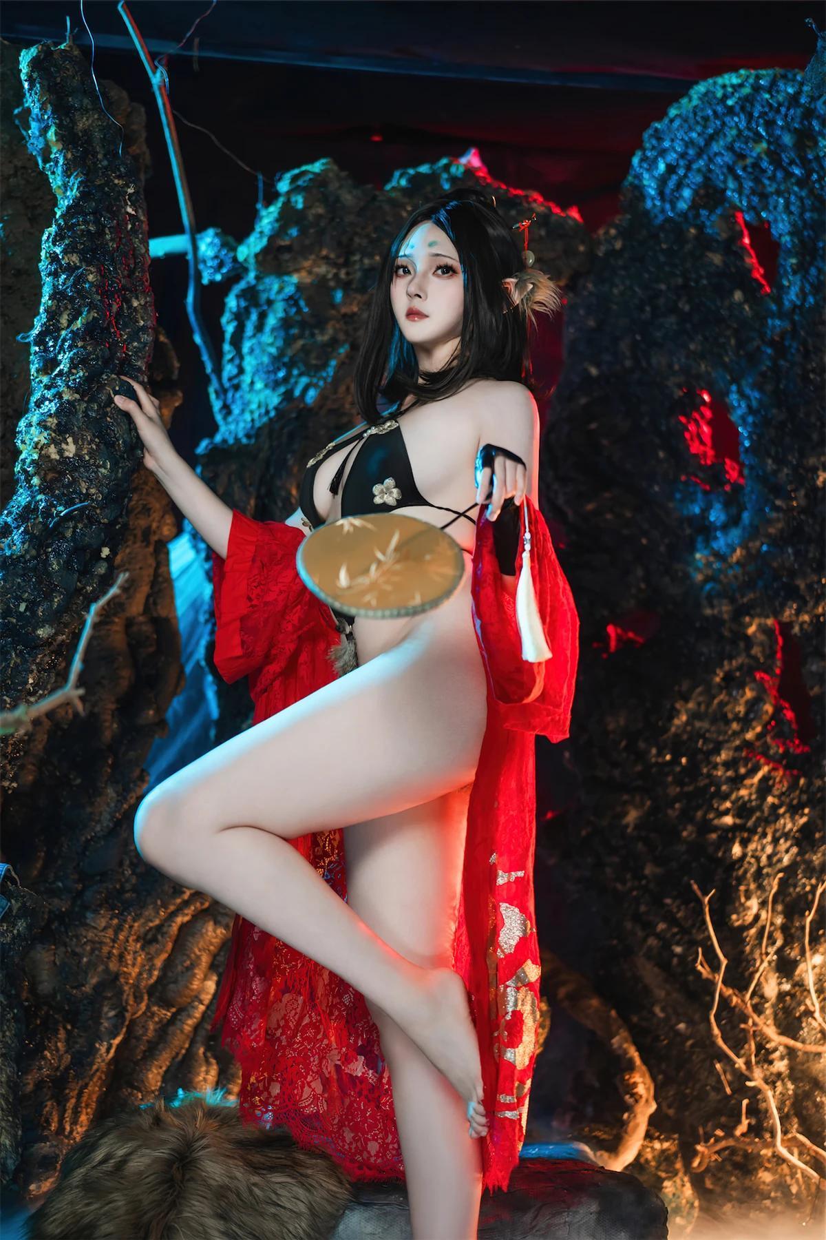Cosplay Natsuko夏夏子 – 黑神话：悟空 萍萍(48)