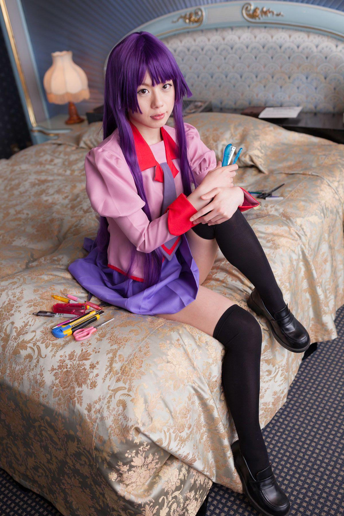 相沢恋 (相泽恋) 《Bakemonogatari(化物語)》Senjougahara Hitagi [@factory] 写真集(14)