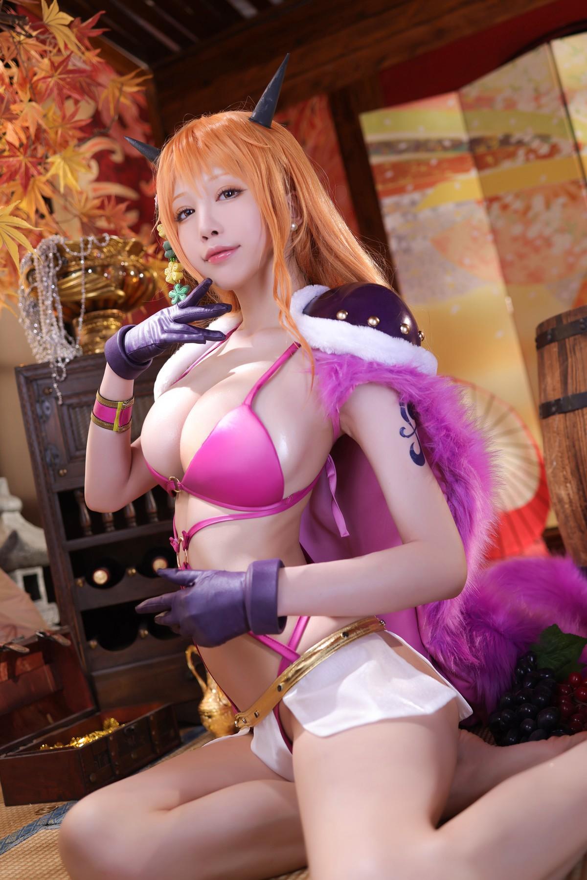 Cosplay 水淼Aqua Nami ナミ Set.01(18)