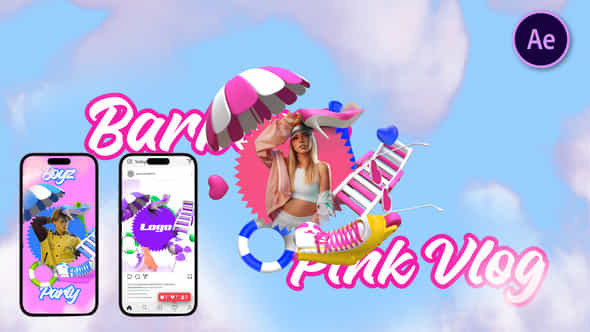 Pink Show Opener - VideoHive 47411936