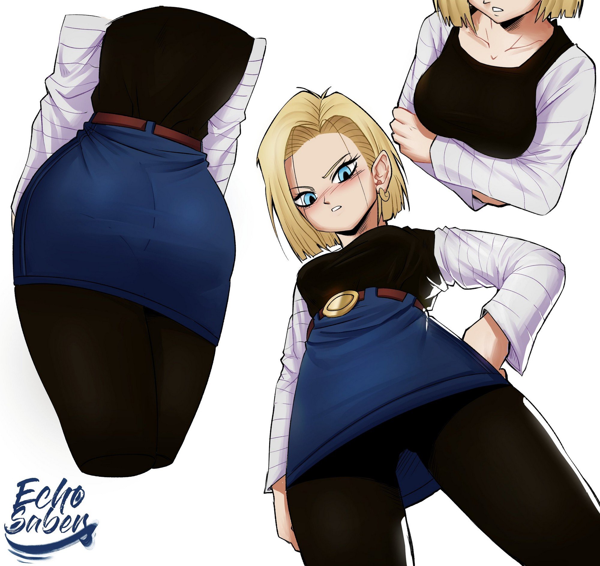 Android 18 Mini Comic – TSFSingularity - 0