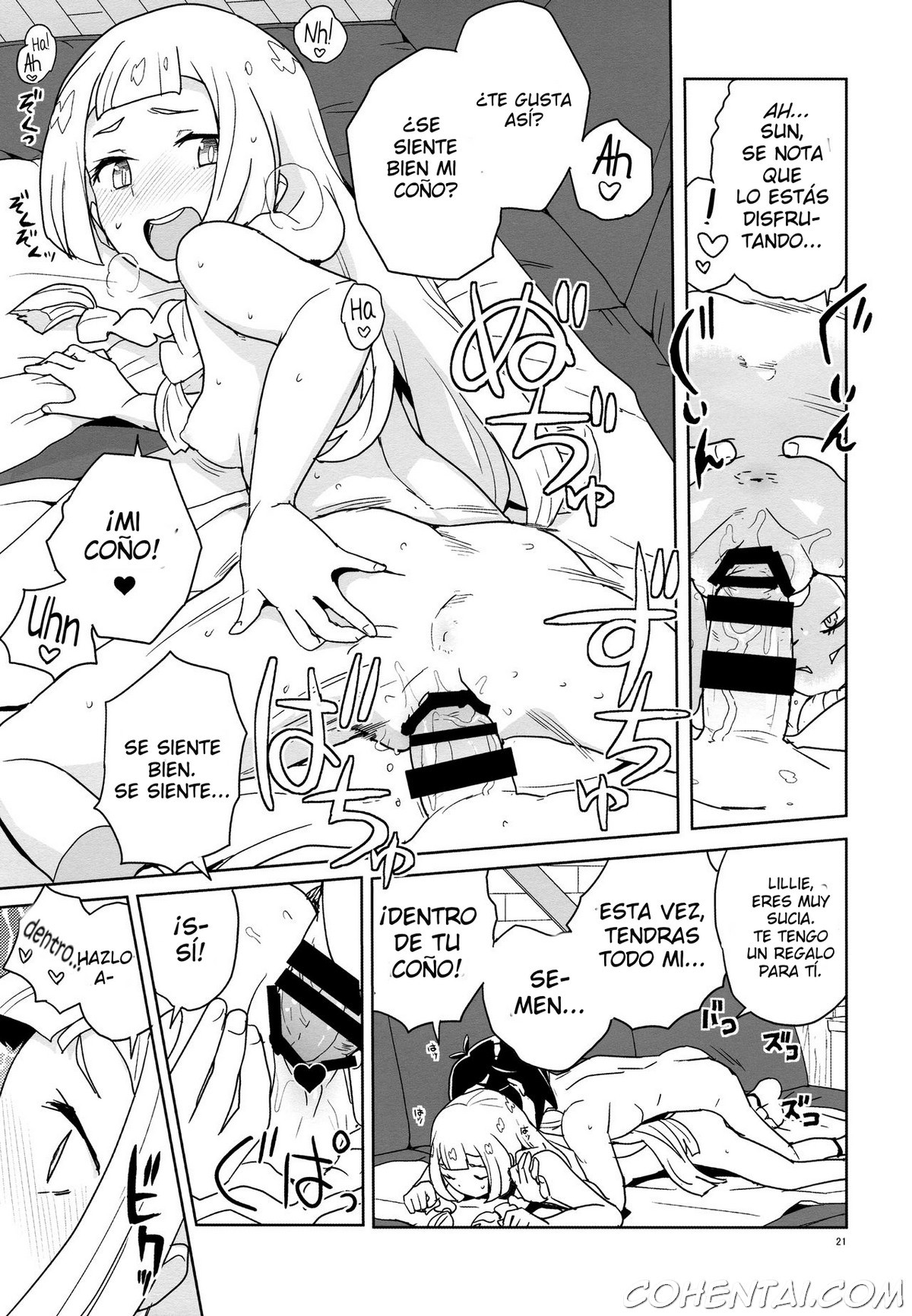 Choushi ni Noruna yo Lillie (Pokémon Sun and Moon) xxx comics manga porno doujin hentai español sexo Elio Lillie Pokémon