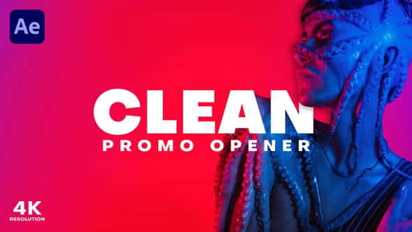 Clean Promo Opener - VideoHive 32602529