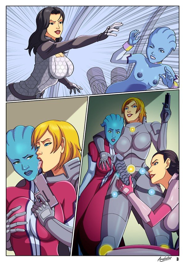 Mass Effect In Lesbian Orgy - 3