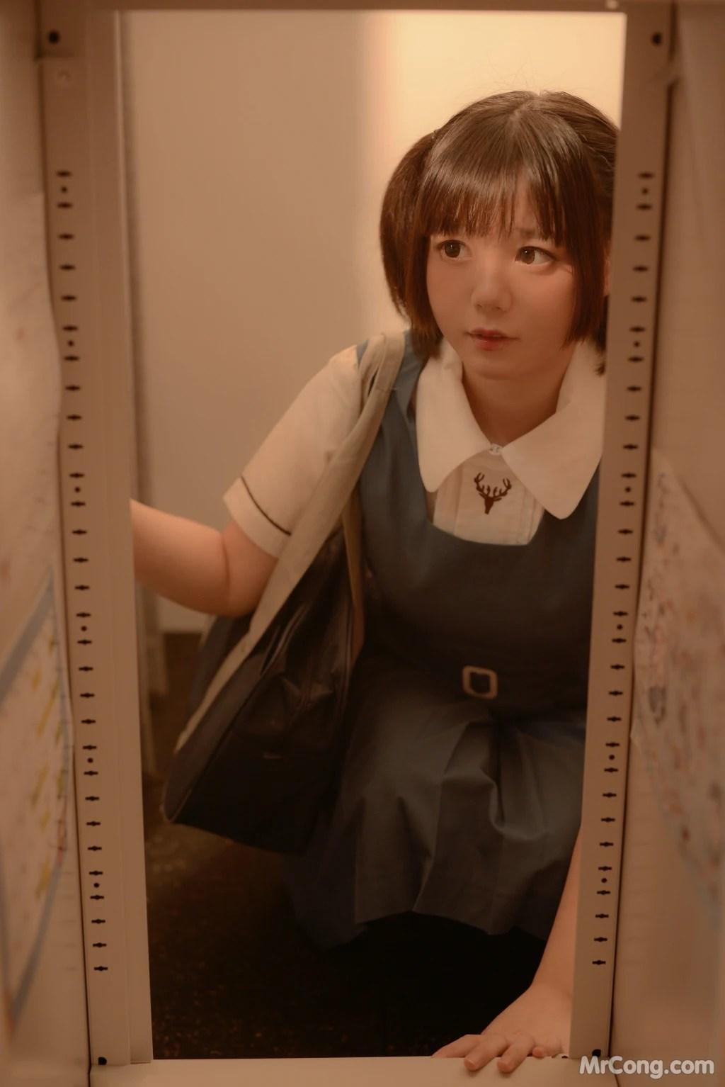 Coser@Nikumikyo (きょう肉肉): Latex Catsuit Girl ラテックス 動画入り (61 photos )(2)