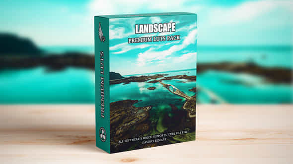 Dark Green Landscape - VideoHive 48570907