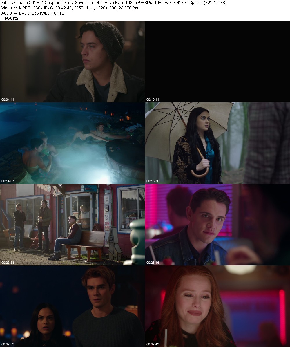 Riverdale S02E14 Chapter Twenty-Seven The Hills Have Eyes 1080p WEBRip 10Bit EAC3 H265-d3g