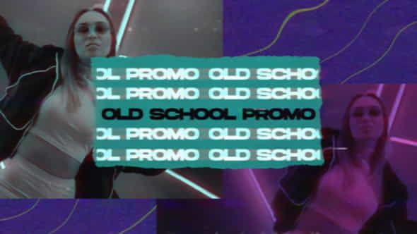 Old School Promo - VideoHive 33249669