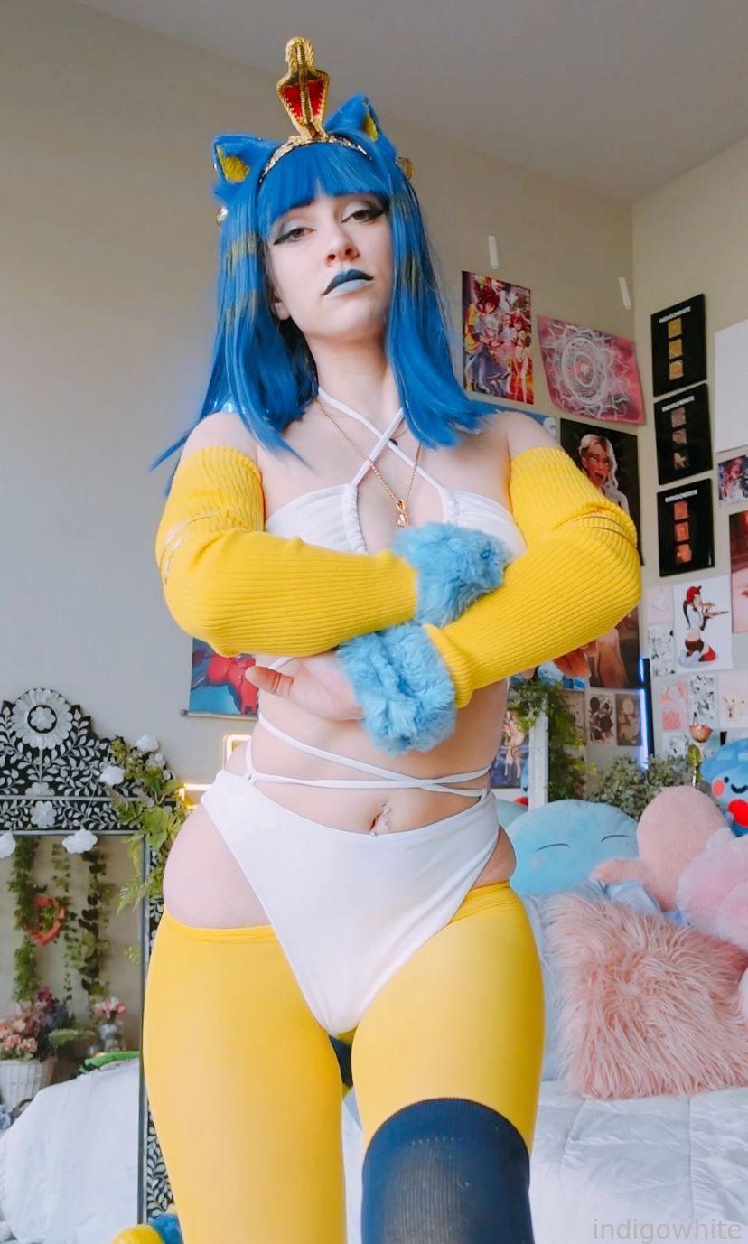 Indigo White - Ankha