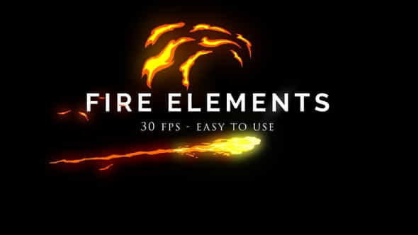 Cinematic Fire Elements Pack - VideoHive 31016019