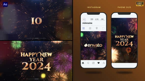 Happy New Year Countdown - VideoHive 49266364