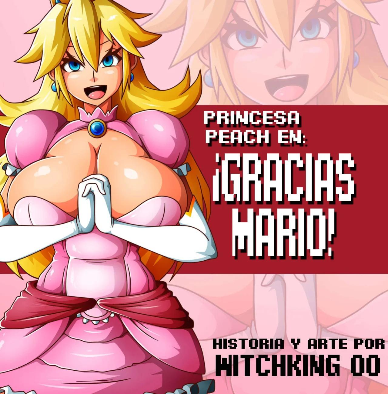 Princesa Peach en gracias Mario - 0