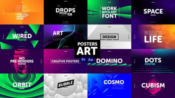 Posters Art - VideoHive 31005015