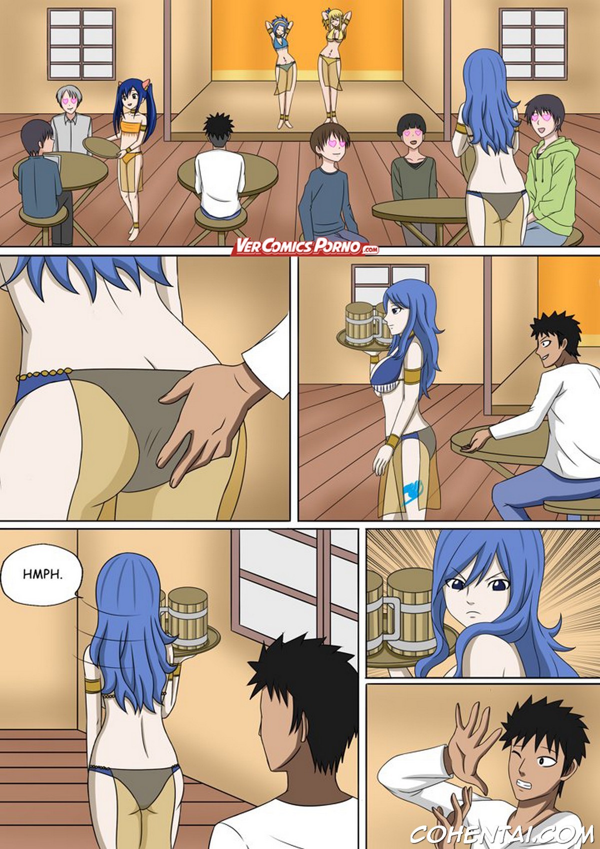 Fairy Hunting 3 (Fairy Tail) xxx comics manga porno doujin hentai español sexo 