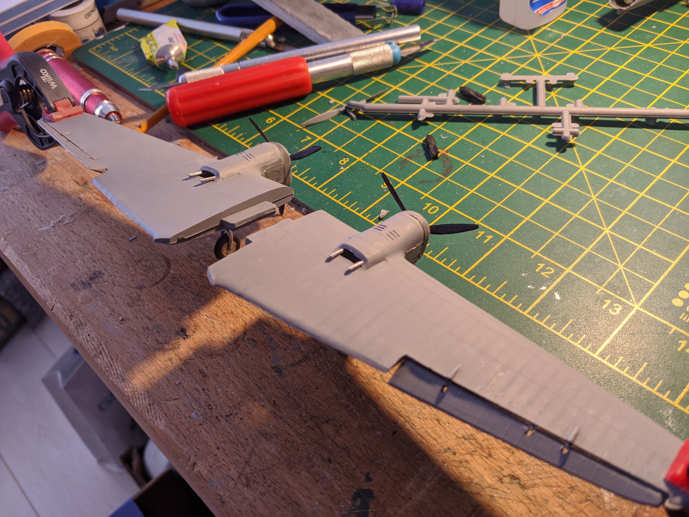 Novo Tupolev SB-2 - 1/72 (Blitzbuild Escapee!) - Work In Progress ...